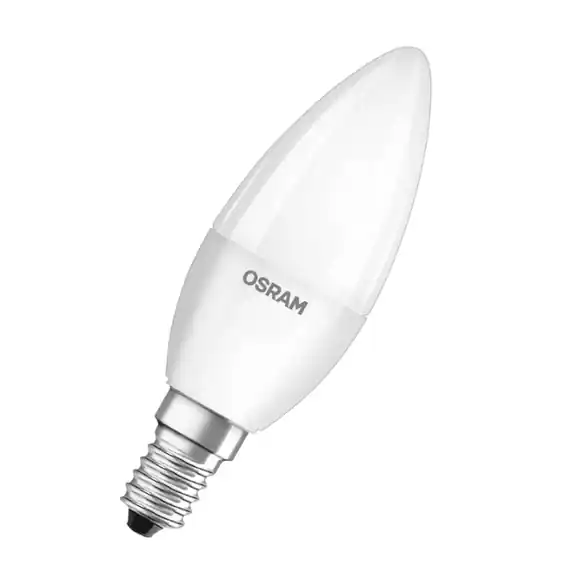 LED žárovka Value Classic B40 4,9W/827 2700K 230VFR E14 FS1 OSRAM svíčka Omezená Nabídka