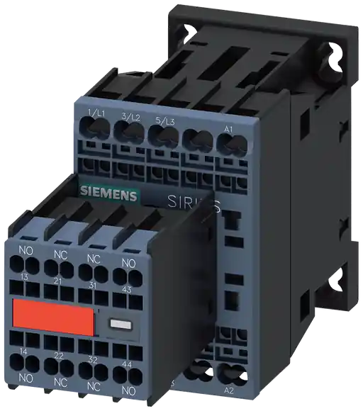 stykač, AC-3e, 16A/7,5kW/400V, 3pólový, DC 24V, 2 NO + 2 NC, pružinová svorka Kup Teď