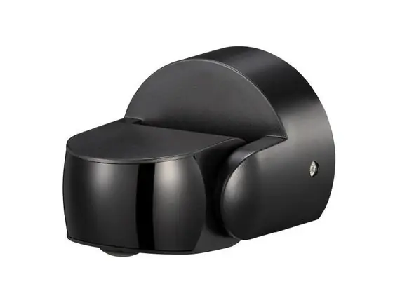 Bezpečná Platba SENZOR PANLUX IP65 černá 180°/360° DOUBLE 1200W nástěnný