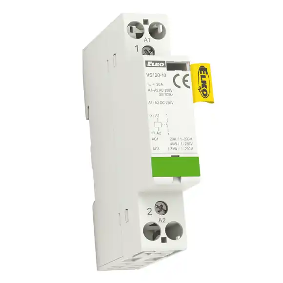 Sezónní Sleva VS120-10 230V AC/DC instal.styk.1x20A (1xNO)