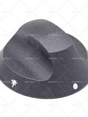 Tovární Cena Knebel plynový kohout černý bez zapálení plamene Ø 67mm nápravou o 10x8mm ploché výše