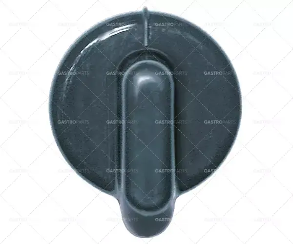 knoflíkový přepínač nulová značka ø 50 mm hřídel ø 6x4,6 mm hřídel plochá spodní černá Nízká Cena