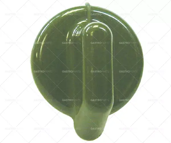 knoflíkový přepínač nulová značka ø 50 mm hřídel ø 6x4,6 mm hřídel plochá spodní zelená Akce