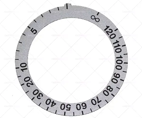 Knebel symbol stříbrná doba 120min + osvědčeného AD o 59 mm ID o 45,5mm Bezpečná Platba