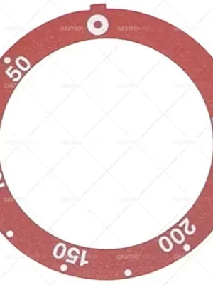 knoflíková deska červený termostat t.max. 250°C 50-250°C otáčení 270° ED ø 59mm ID ø 45,5mm Vrácení Zdarma