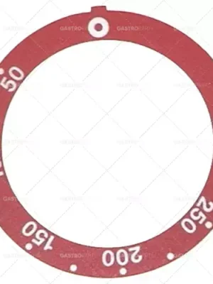 Expresní Doručení knoflíková deska červený termostat t.max. 300°C 50-300°C otáčení 270° ED ø 59mm ID ø 45,5mm