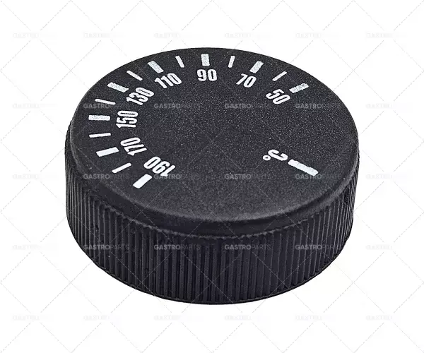 Knebel termostat T.MAX. 190 ° C o o 41 mm nápravy 6x4,6mm zploštění vpravo černý Přímo Od Výrobce