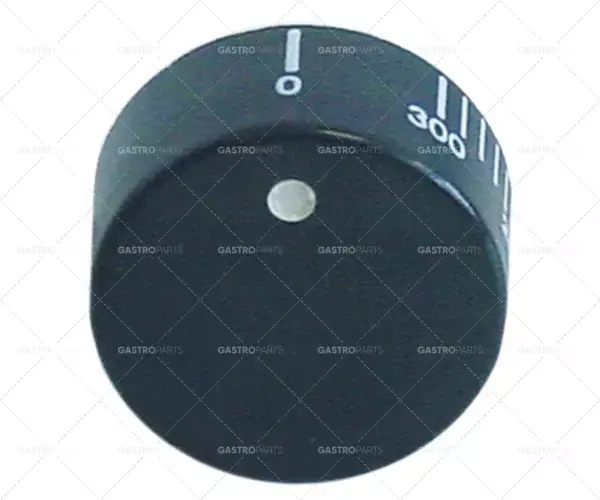 Cenový Hit knoflík termostatu t.max. 300°C ø 40mm hřídel ø 6x4,6mm hřídel plochá levá rotace 210°