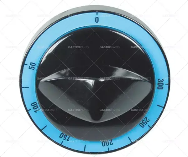 knoflík termostatu t.max. 300°C ø 82mm hřídel ø 6x4,6mm hřídel plochá horní černá Must-Have
