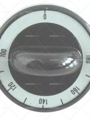 knoflík termostatu t.max. 180°C ø 62mm hřídel ø 6x4,6mm hřídel plochá horní černá Vrácení Zdarma