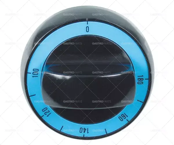 Výhodná Nabídka Knebel termostat T.MAX. 180 ° C O O 72mm náprava 6x4,6mm plochý top black