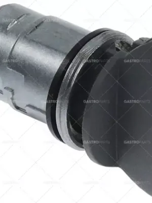 Značkový knoflíkový spínač nulová značka ø 29 mm černá hřídel speciální