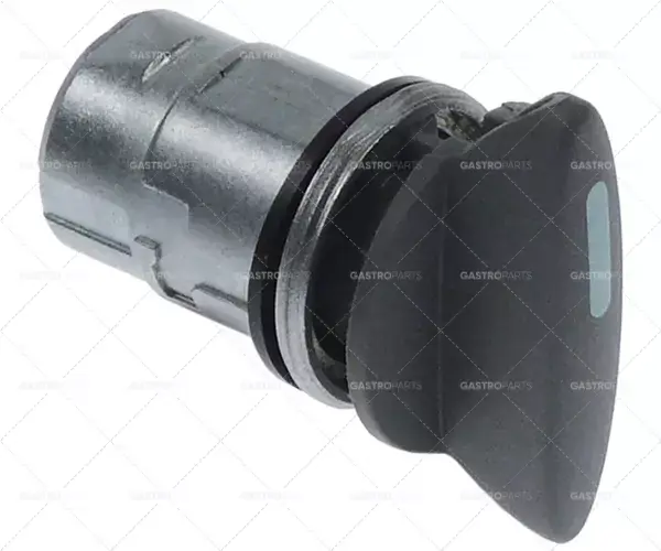 Značkový knoflíkový spínač nulová značka ø 29 mm černá hřídel speciální