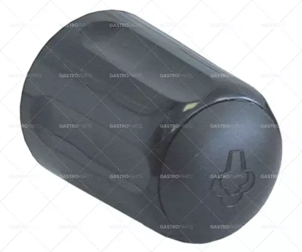 knoflík steam ø 41mm hřídel ø COMPACTmm černý Autentický