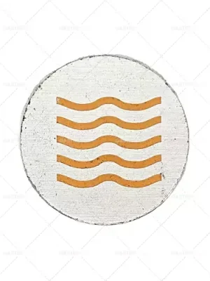 Knebel symbol vody o 15 mm Aktuální