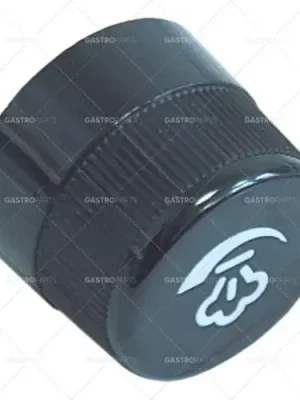 knoflík parní ø 40 mm hřídel ø 6x6 mm černý Nakupujte Hned