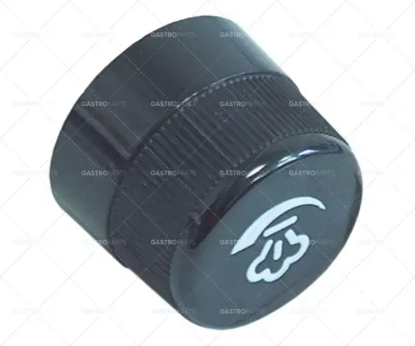 knoflík parní ø 40 mm hřídel ø 6x6 mm černý Nakupujte Hned