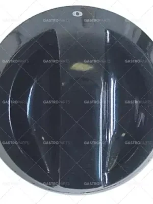 Akce knoflíkový spínač 0-1 ø 76mm hřídel ø 6x4,6mm hřídel plochá horní černá