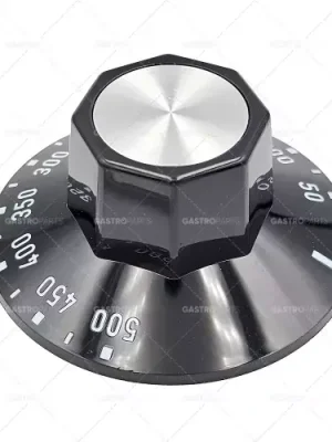 Knebel termostat T.MAX. 500. ° C o o 50mm náprava 6x4,6mm plochý top black Nejlepší Volba
