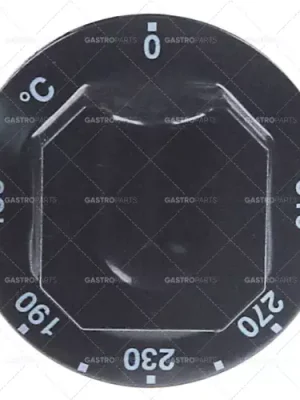 Časově Omezené knoflík termostatu t.max. 310°C teplotní rozsah 150-310°C ø 70mm hřídel ø 6x4,6mm