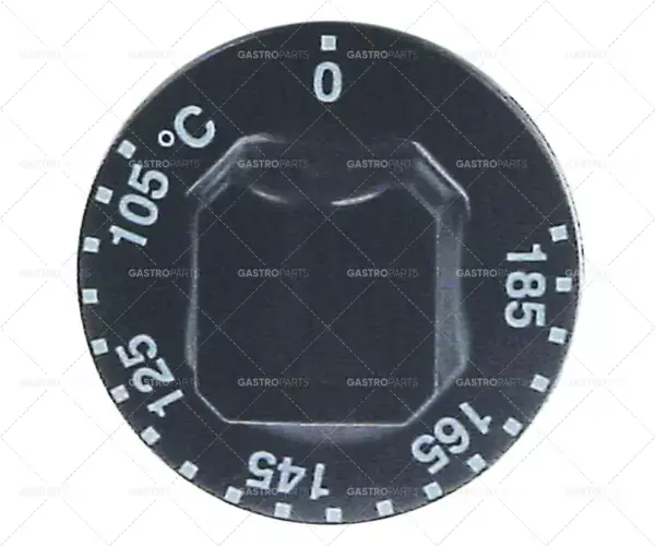 Rychlé Dodání knoflík termostatu t.max. 185°C teplotní rozsah 105-185°C ø 55mm hřídel ø 6x4,6mm
