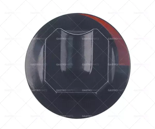 knoflík teplé vody ø 70 mm hřídel ø 10x8 mm hřídel plochá horní černá/červená H 29 mm Tovární Cena