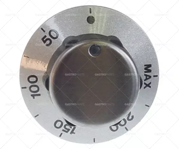 Speciální Cena knoflík termostatu t.max. 300°C teplotní rozsah 50-300°C ø 54mm hřídel ø 6x4,6mm