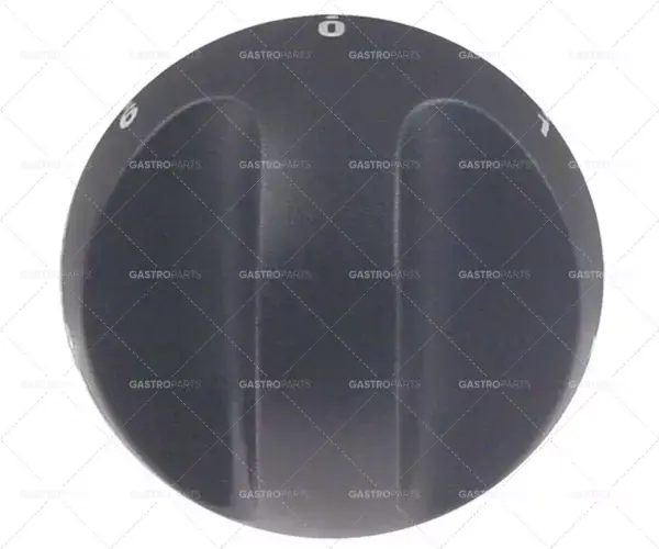 Časově Omezené knoflíkový spínač 7polohový ø 70mm hřídel ø 6x4,6mm hřídel plochá horní černá