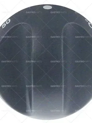 Top Prodej knoflík termostatu t.max. 300°C ø 70mm hřídel ø 6x4,6mm hřídel plochá horní černá