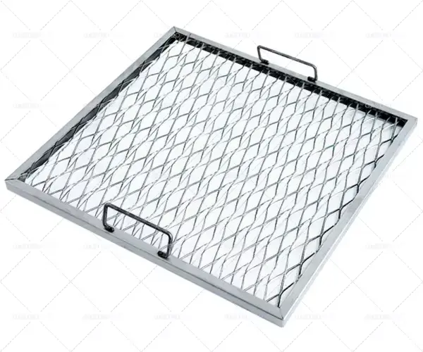 Časově Omezené mřížka z lávových kamenů L 494mm Š 480mm V 20mm