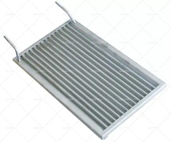 mřížka pro grilování na dřevěném uhlí d 474 mm š 280 mm v 10 mm pro grilování na dřevěném uhlí Jen Po Omezenou Doba