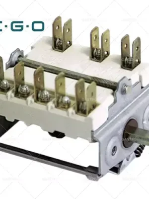 Rychlé Dodání sekvence vačkového spínače 0-1-2-3-4-5 16A 6x4,6 mm vnější připojení 6,3 mm
