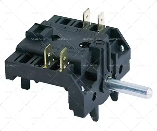 vačkový spínač 3 polohy 0-1-2 6x4,6 mm vnější připojení Výhodná Nabídka