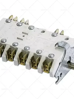 vačkový spínač 3 polohy 1-2-3 16A 6x4,6mm vnější připojení Akční Cena