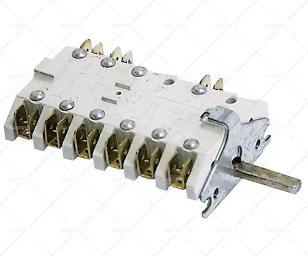 vačkový spínač 3 polohy 1-2-3 16A 6x4,6mm vnější připojení Akční Cena