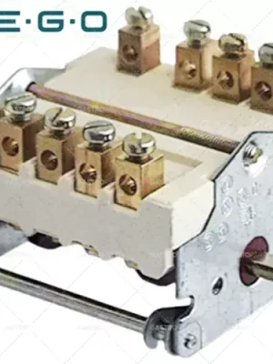 Cenová Bomba 7-takt.spínač s kontaktem signálu 1Z / 2Kor spínací sekvence 0-1-2-3-4-5-6 32A osy o 6x4,6mm