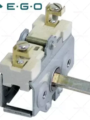 Spínače bez blokování 1Z spínací sekvence 0-1 10A osy o 6x4,6mm Délka hřídele 23 mm Aktuální