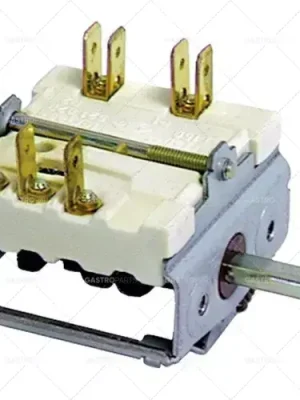 sekvence spínače 0-1-2-3 hřídel ø 6x4,6 mm připojení samec faston 2-pólový Rychlé Dodání