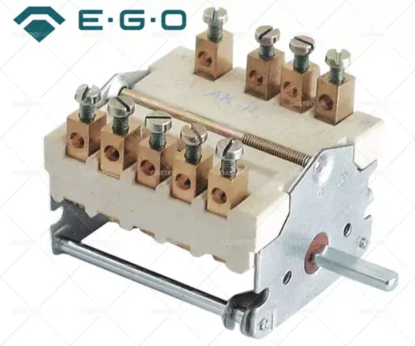vačkový spínač 5 poloh 0-1-2-3-4 32A 2no 2co 6x4,6mm Must-Have