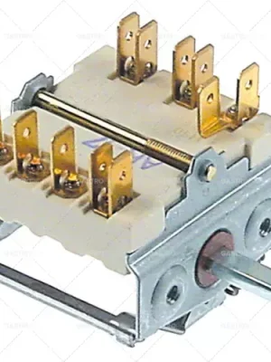 Cenová Bomba Vačkové spínače 5 Spínač polohách 1Z / 2Kor spínací sekvence 0-1-2-3-4 16A osy o 6x4,6mm