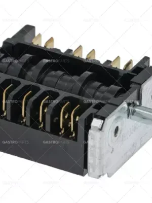 Bezpečná Platba vypínač trouby 5 spínací jednotky Spínací sekvence 0-1-2-3-4 5NO 16A osy o 6x4,6mm
