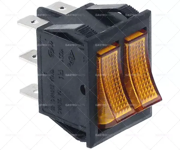 sestava kolébkového spínače rozměr 30x22mm 250V 16A Super Cena