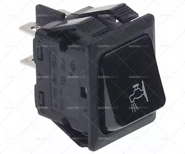 montážní rozměr momentového spínače 30x22mm 250V 16A Značkový
