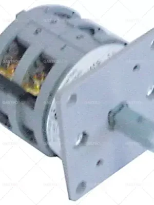 otočný spínač 3 1-0-2 sady kontaktů 3 400V 16A hřídel ø 6x6mm hřídel L 25mm připojovací šroub Víkendová Akce
