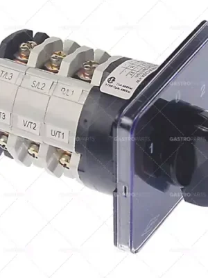 Pouze Dnes otočný spínač 3polohový vačkový 1-0-2 6pólový 600V 25A 5x5mm