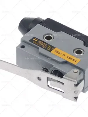 mikrospínač s páčkou 250V 10A 1CO připojení šroubová svorka L 54mm L1 61mm Zlevněný
