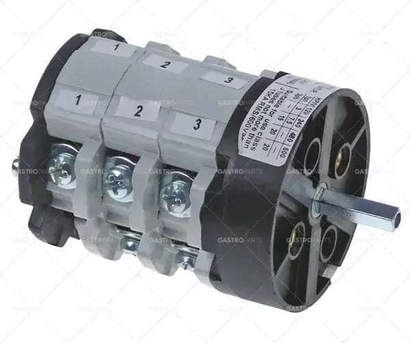 Rotační spínače polohy 3 1-0-2 kontaktní sady 5 Typ CS0325832 600V 32A osy o 5x5mm Vysoce Kvalitní
