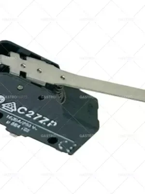 mikrospínač s pákou 250V 16A 1CO připojení vnější faston 6,3mm L 48mm L1 60mm Značkový