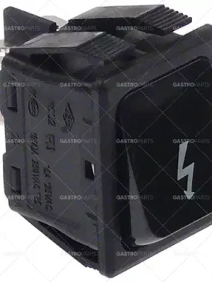 Horká Nabídka momentový kolébkový spínač montážní rozměry 30x22mm černý 2NO 250V 16A