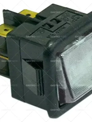 momentový spínač montážní rozměry 27,8x25mm čirý 2CO 250V 16A Novinka
